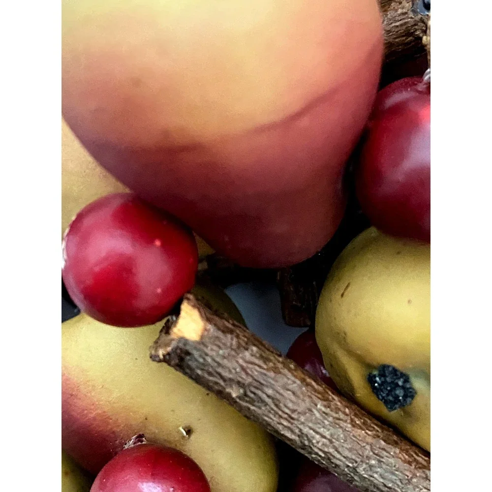 Vtg Pear Fruit Berry Twig ~ Fall Christmas Decorative Garland 108